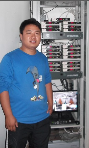 电视机房搭建效果图